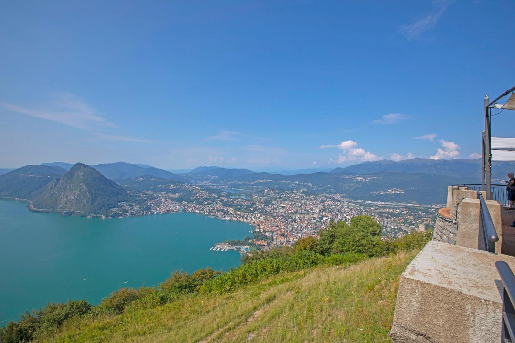 Апартаменты Ca' Gina Panoramica Лугано Экстерьер фото