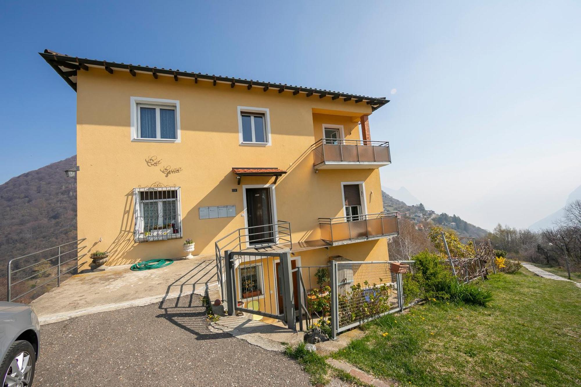 Ca' Gina Panoramica - Monte Bre - Happy Rentals Лугано Экстерьер фото