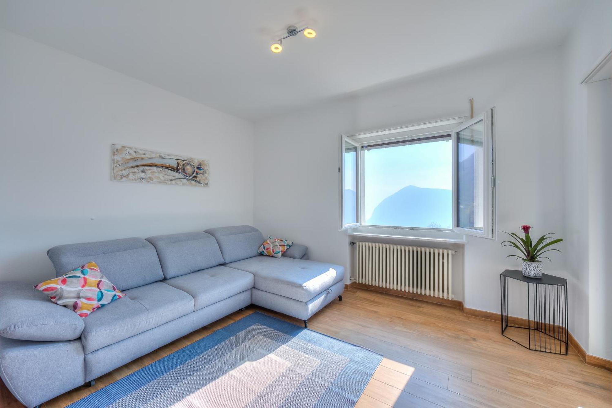 Ca' Gina Panoramica - Monte Bre - Happy Rentals Лугано Экстерьер фото